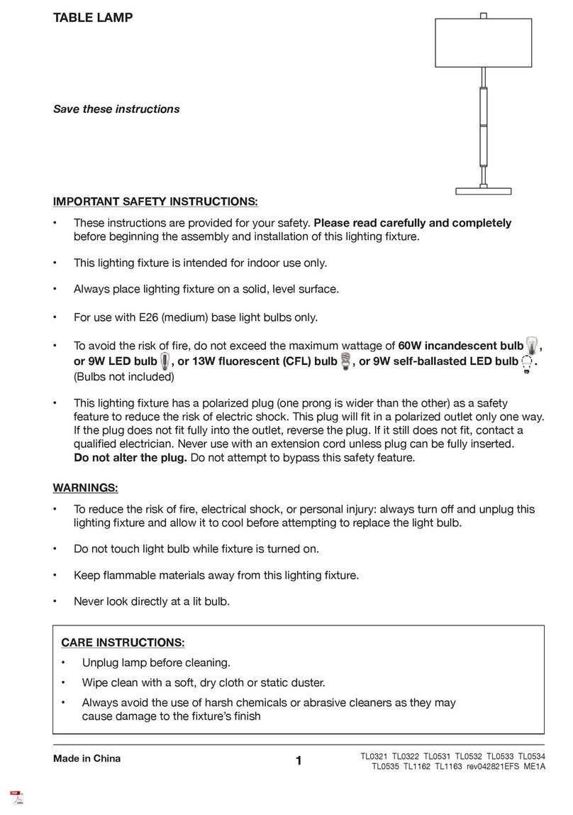 Henn&Hart TL0321 User manual