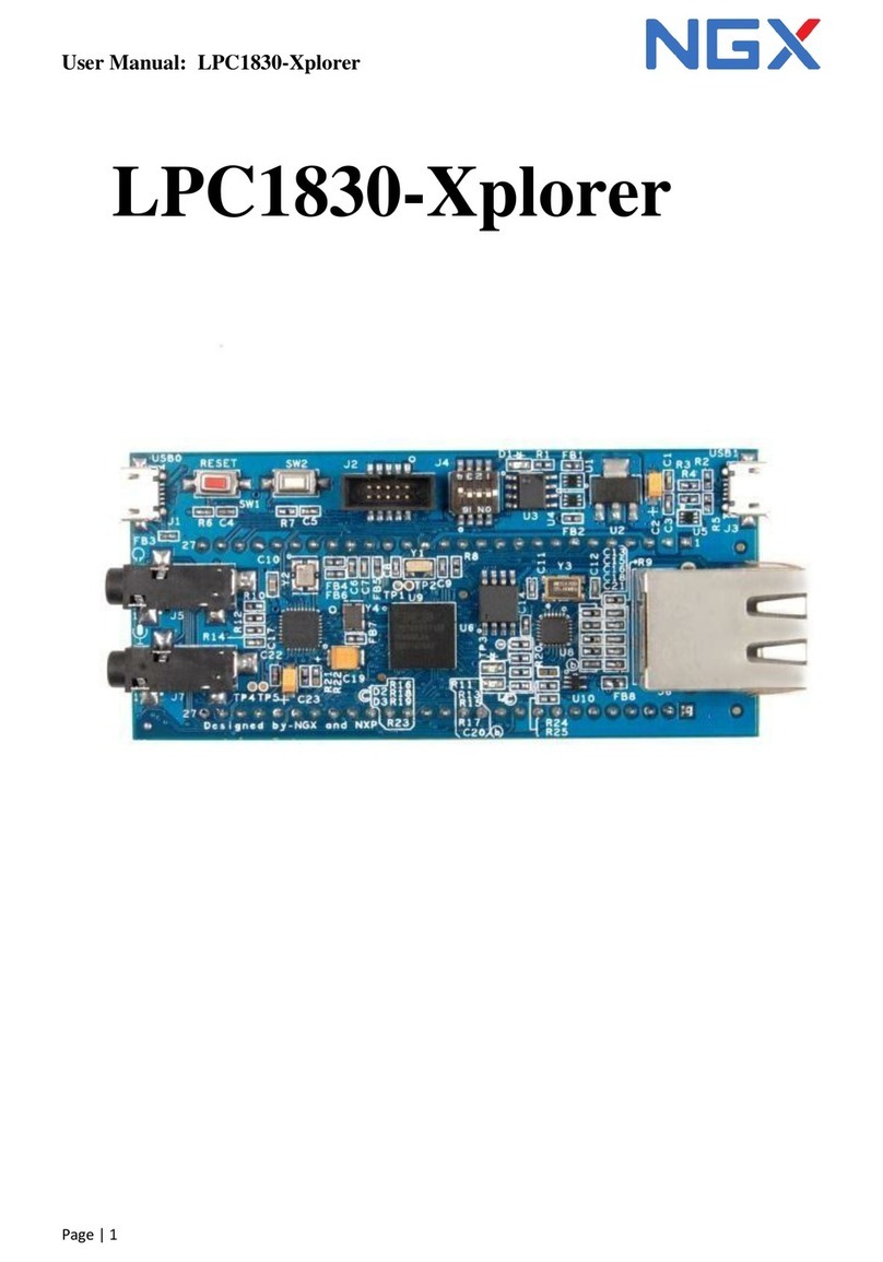 NGX Technologies LPC1830-Xplorer user manual