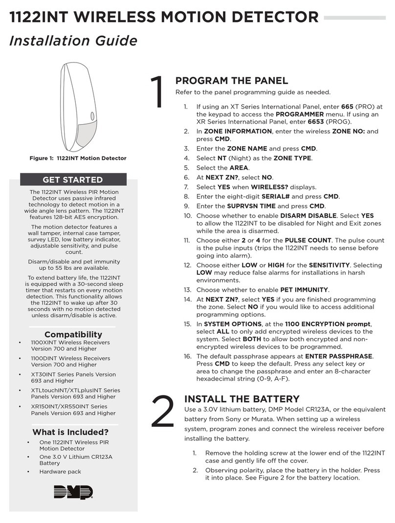 DMP Electronics 1122INT User manual