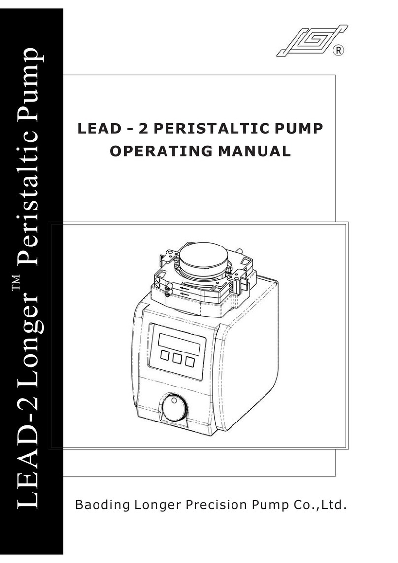 Baoding Longer Precision Pump LEAD-2 Longer operating manual