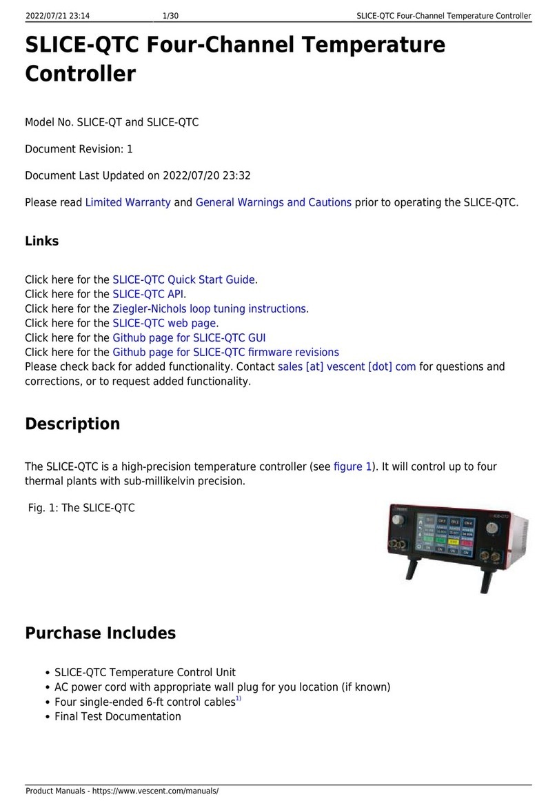 Vescent SLICE-QT manual Vescent SLICE-QT manual