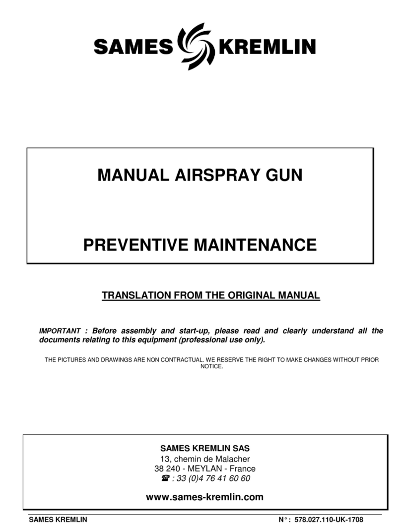 SAMES KREMLIN FPro S User manual