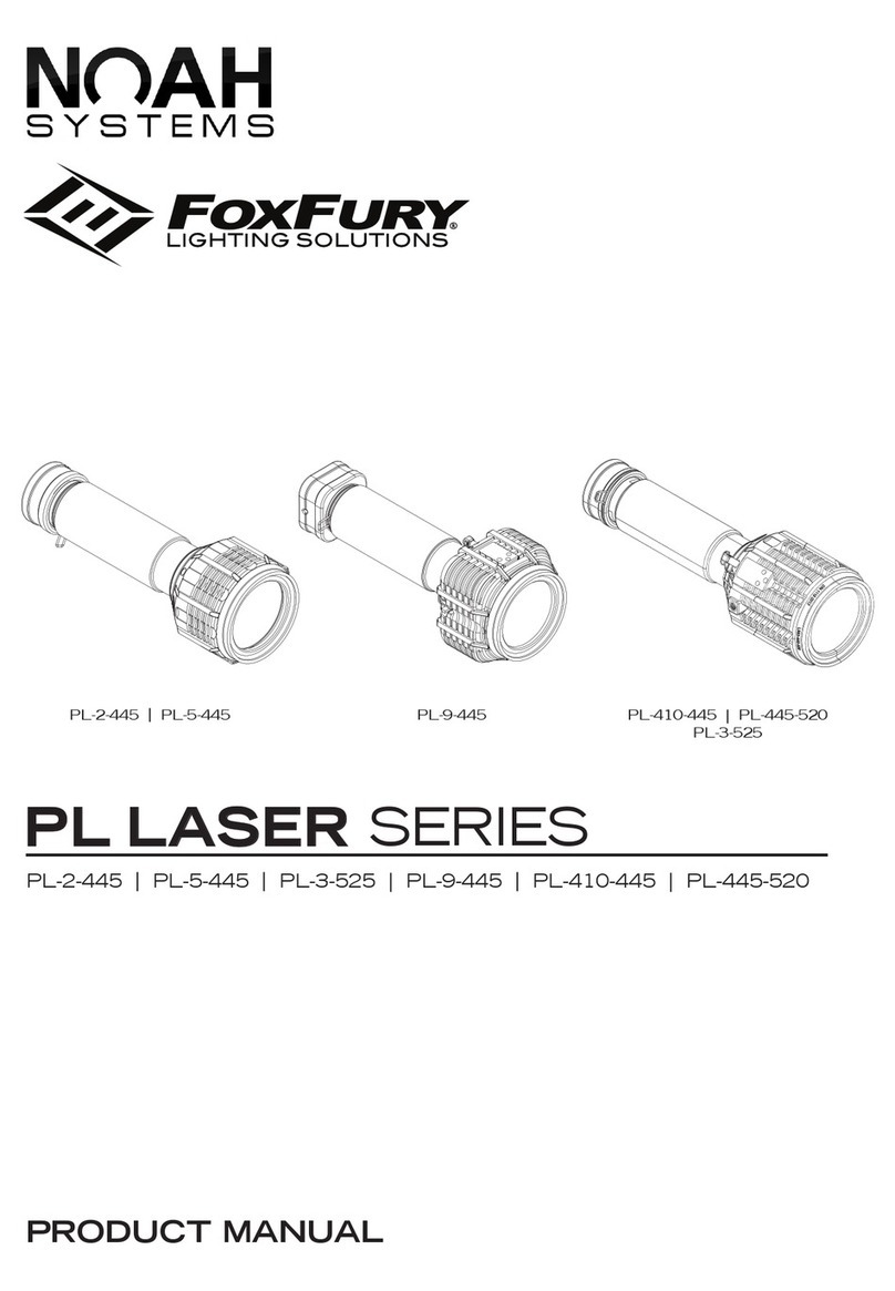 Noah Systems FoxFury PL LASER Series product manual