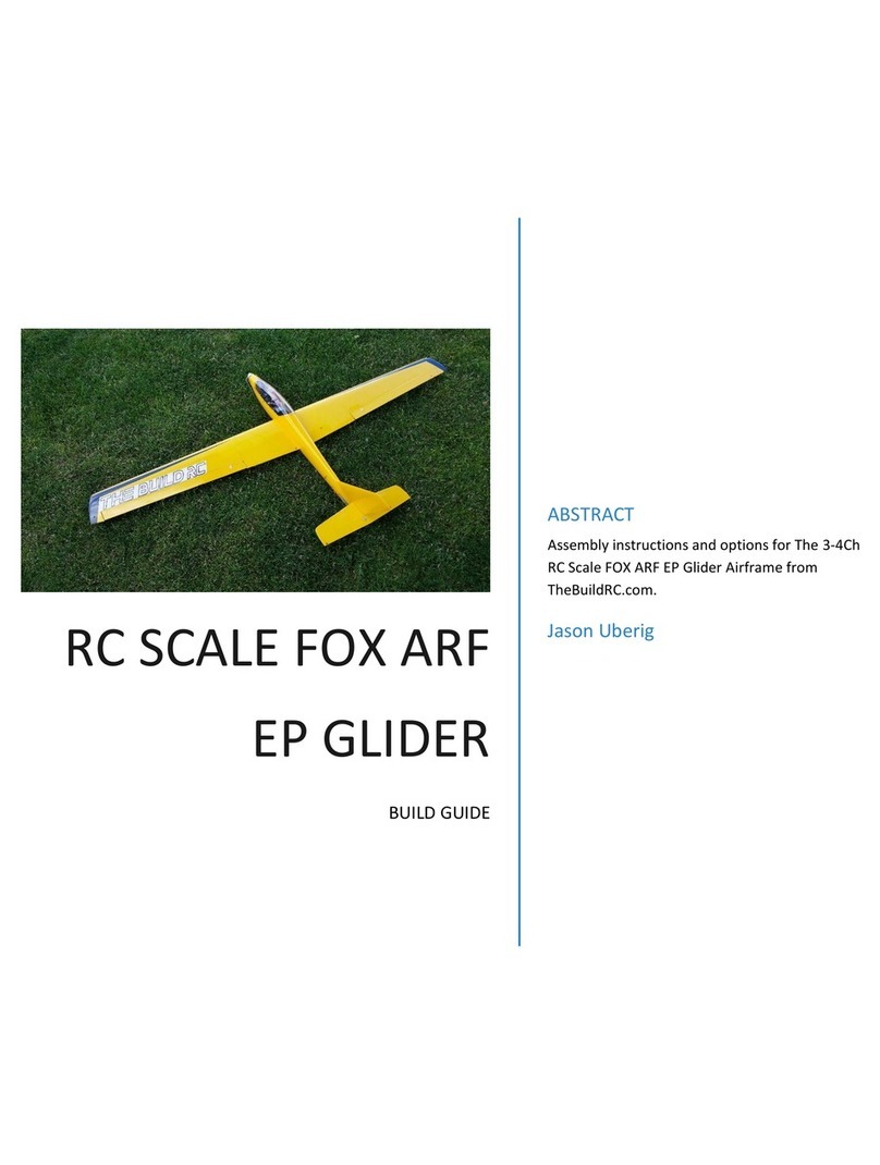 Build RC RC SCALE FOX ARF EP GLIDER Build guide
