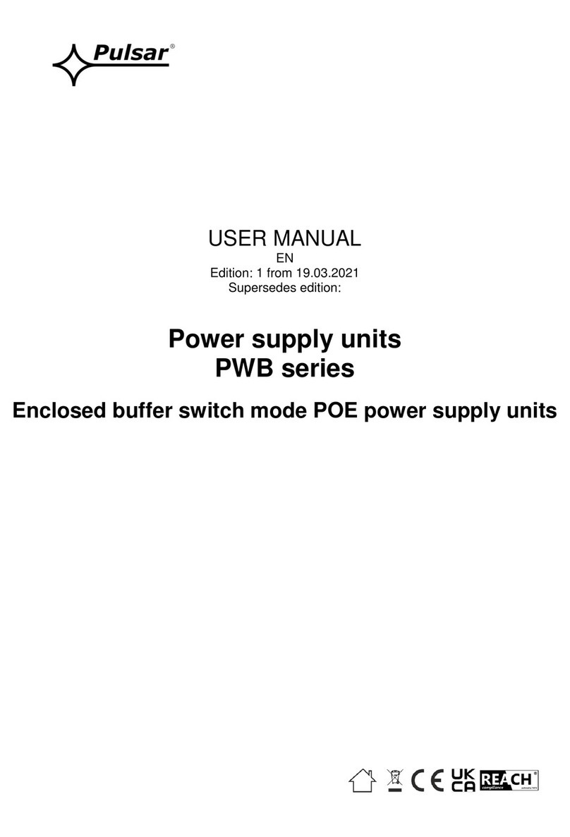 Pulsar PWB Series User manual