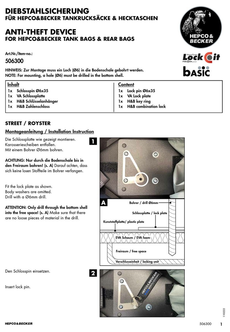 hepco & becker 506300 User manual