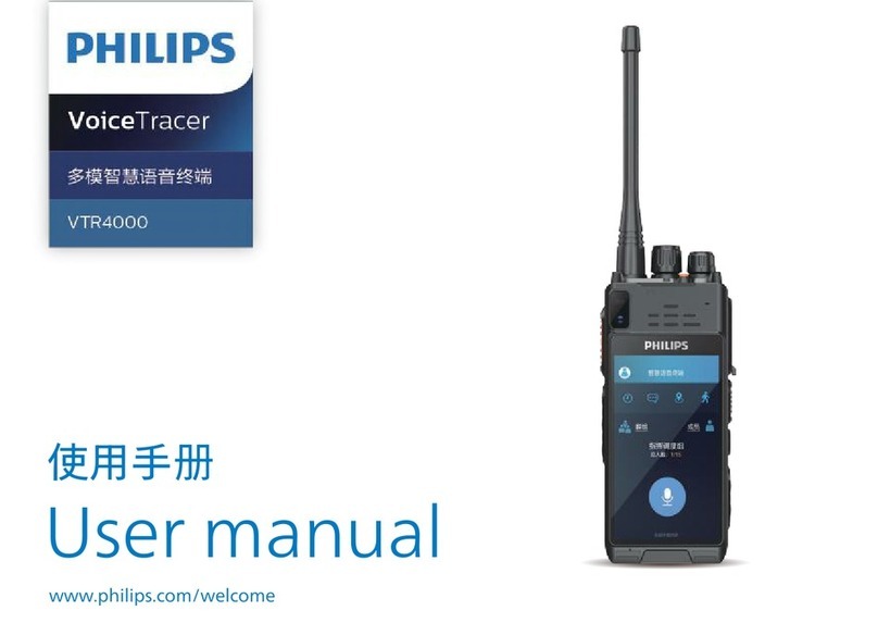 Philips VideoTracer VTR8400 User manual