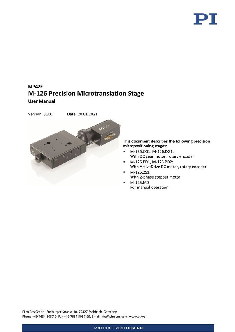 PI M-126 user manual