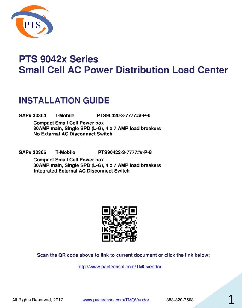 Pts 9042 Series User manual