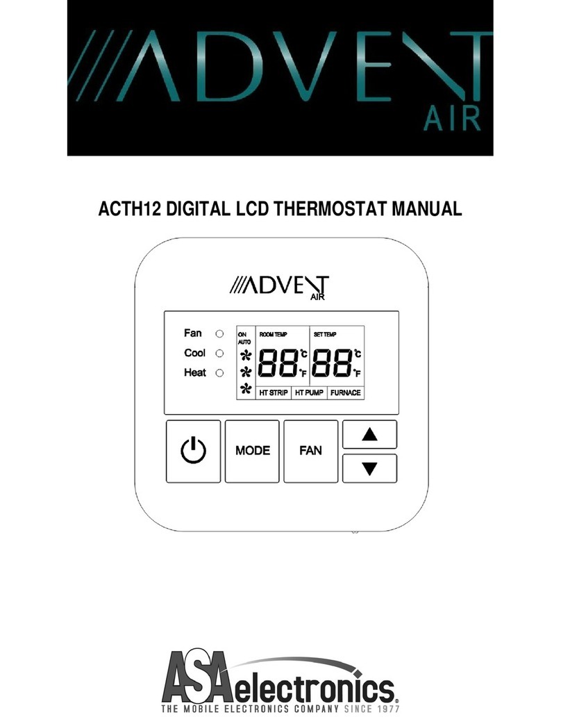 ASA Electronics Advent Air ACTH12 manual ASA Electronics Advent Air ACTH12 manual