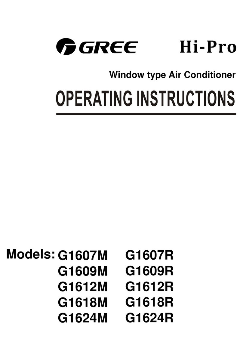 Gree Hi-Pro G1607M User manual