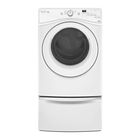 Whirlpool YWED72HEDW Use & care guide
