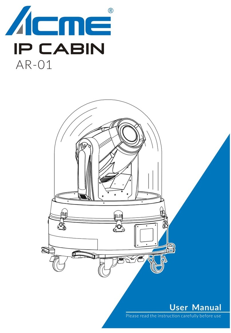 ACME IP Cabin AR-01 user manual ACME IP Cabin AR-01 user manual