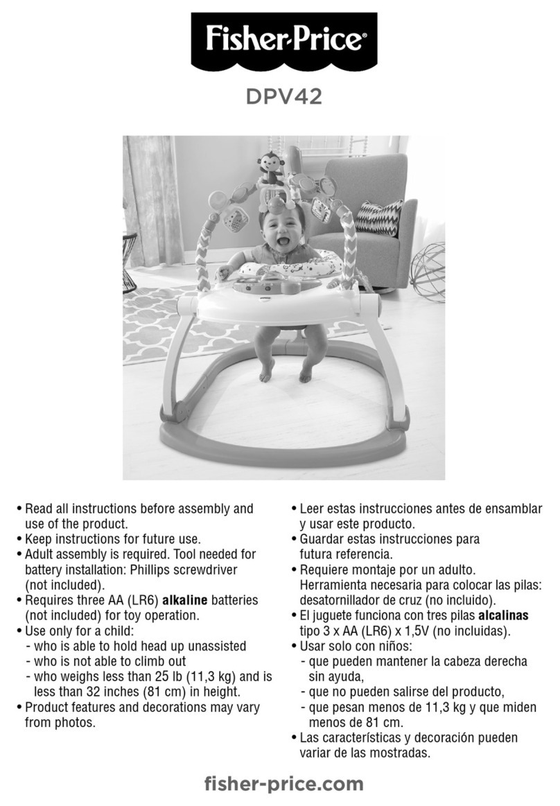 Fisher-Price DPV42 User manual