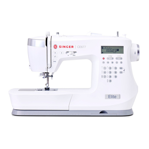 Singer Elite CE677 User manual