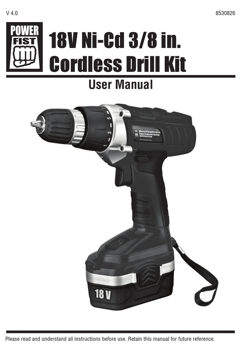 Power Fist 8530826 user manual