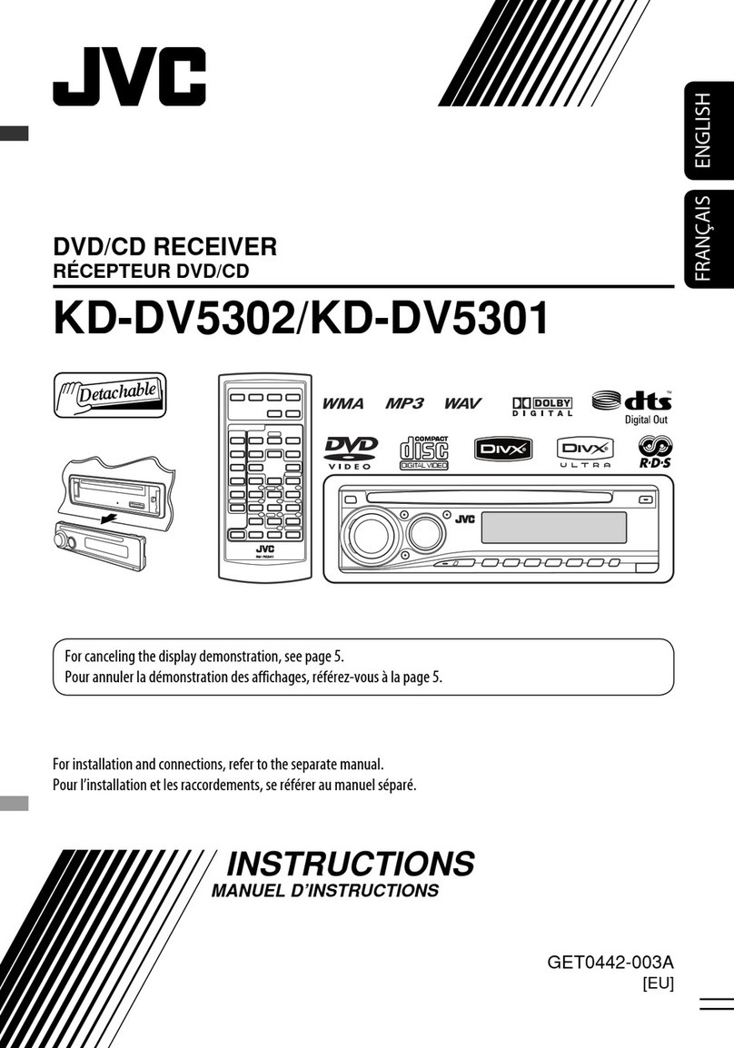 JVC KD-DV5302 User manual JVC KD-DV5302 User manual