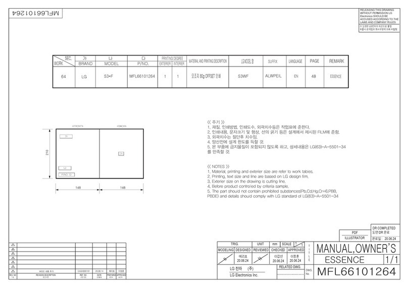 LG S3RF User manual