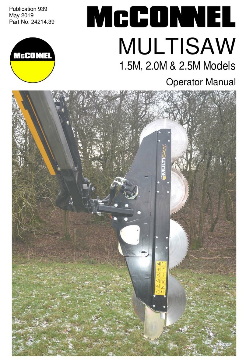 McConnel 1.5M Operator's manual