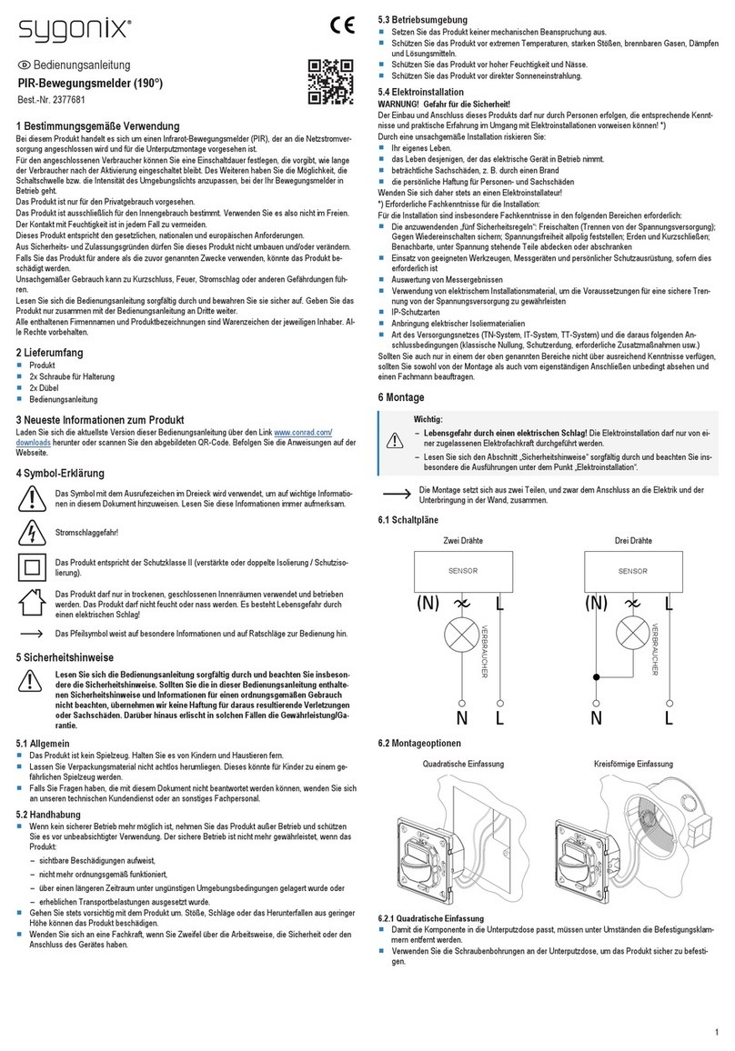 Sygonix SY-4755362 User manual