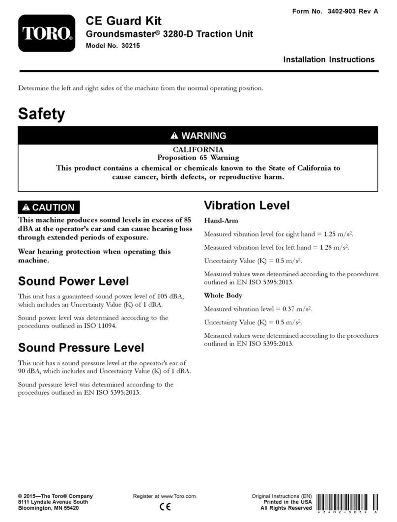 Toro 30215 installation instructions