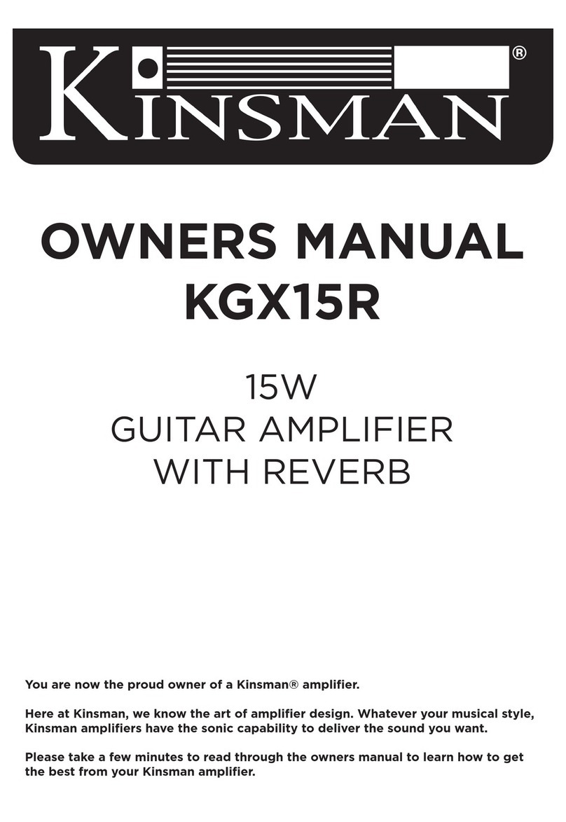 Kingsman KGX15R User manual