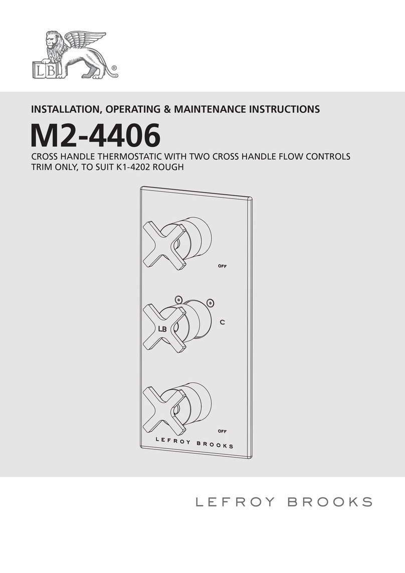 Lefroy Brooks M2-4406 Assembly instructions Lefroy Brooks M2-4406 Assembly instructions