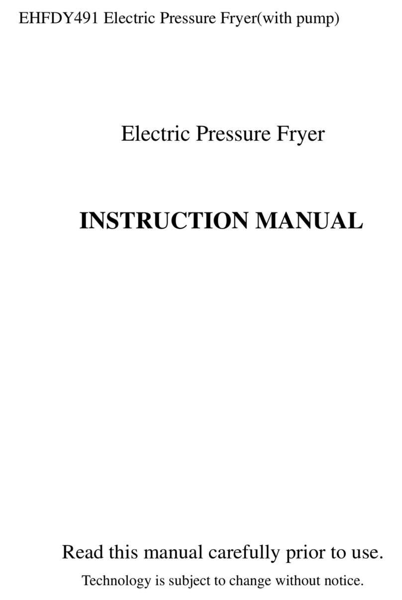 GGM gastro EHFDY491 instruction manual