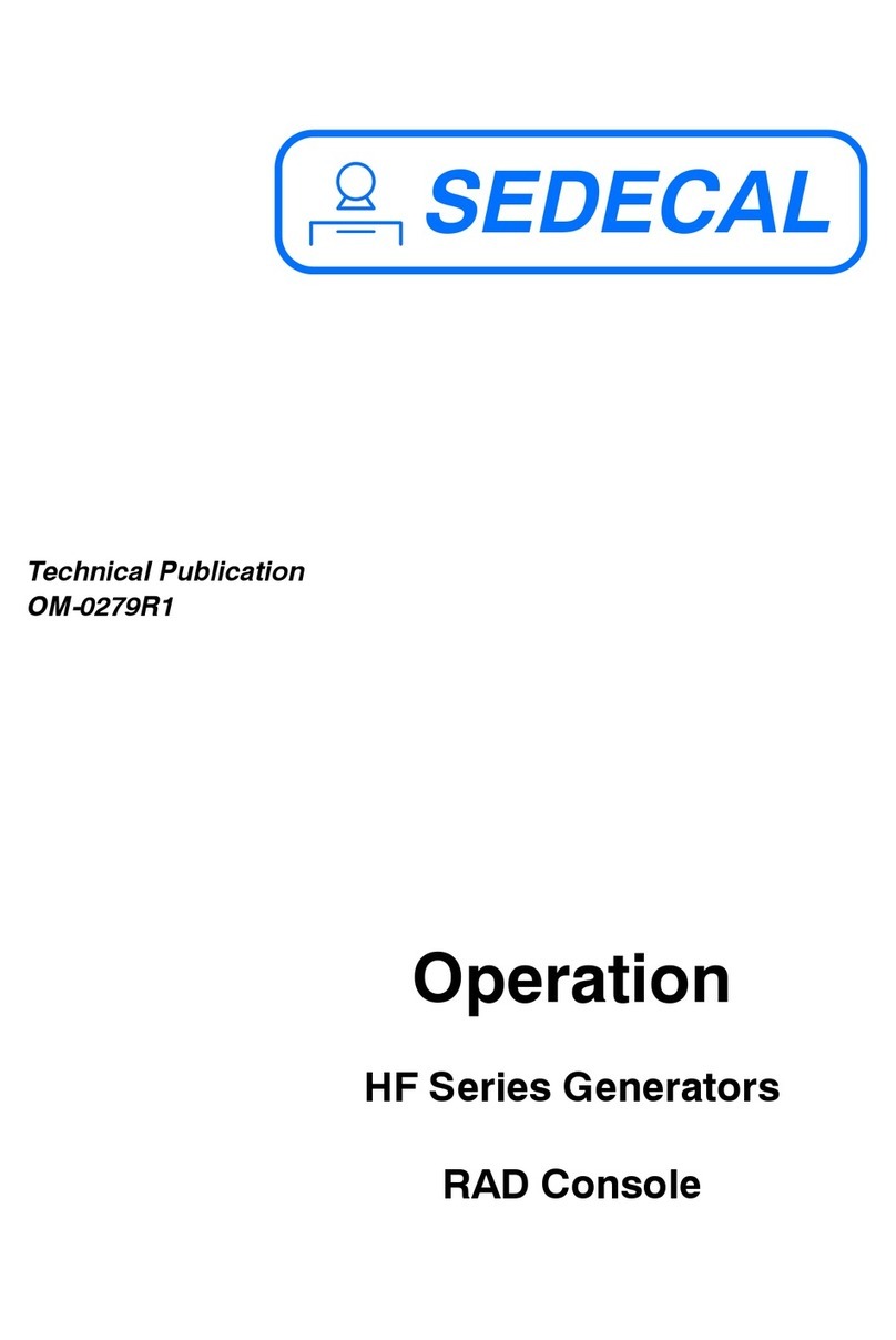 Sedecal HF Series Operation