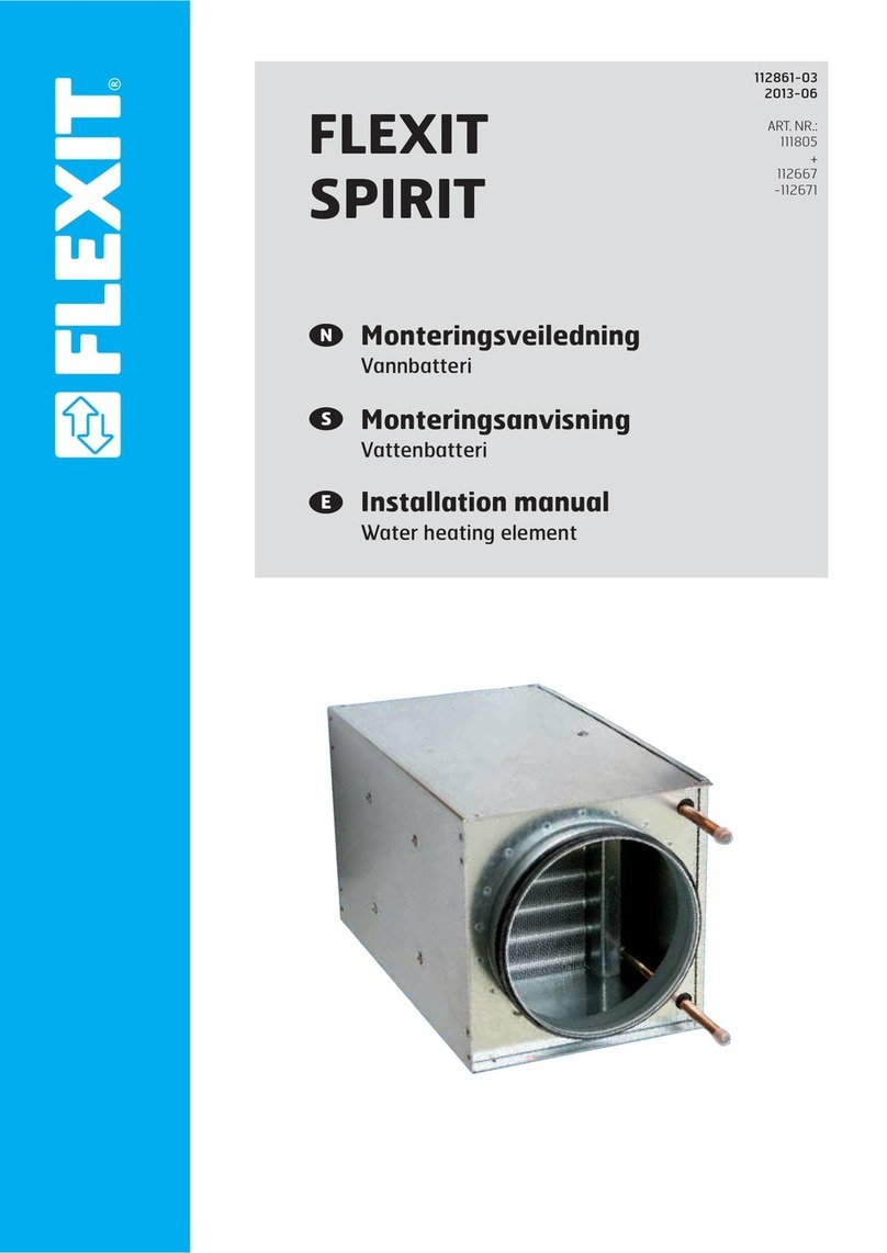 Flexit SPIRIT installation manual