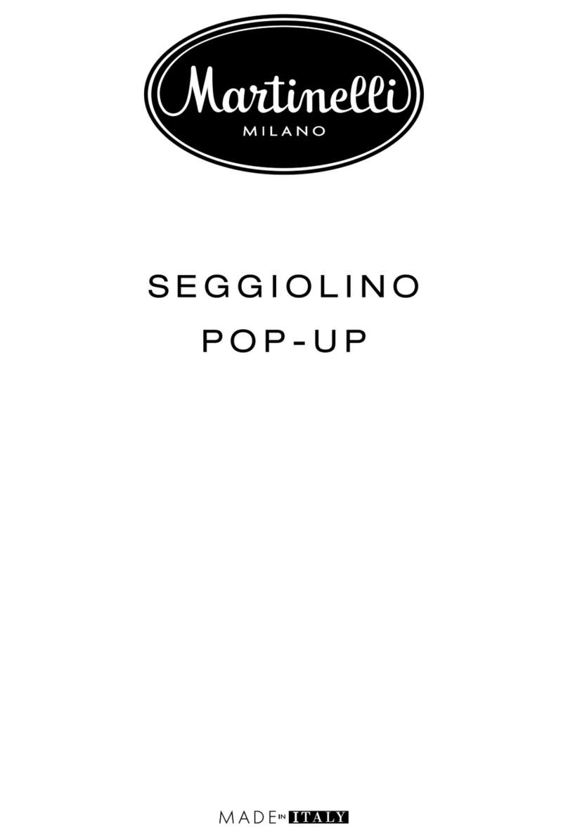Martinelli SEGGIOLINO POP-UP manual