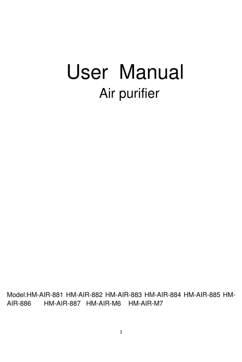 Breathing Better NZ HM-AIR-881 user manual