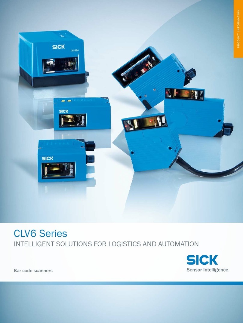 SICK CLV6 Series User manual