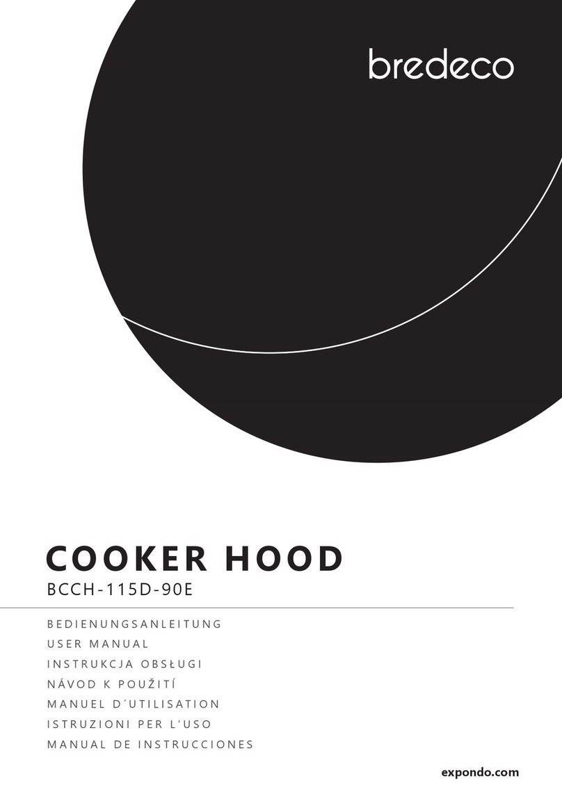 bredeco BCCH-115D-90E user manual