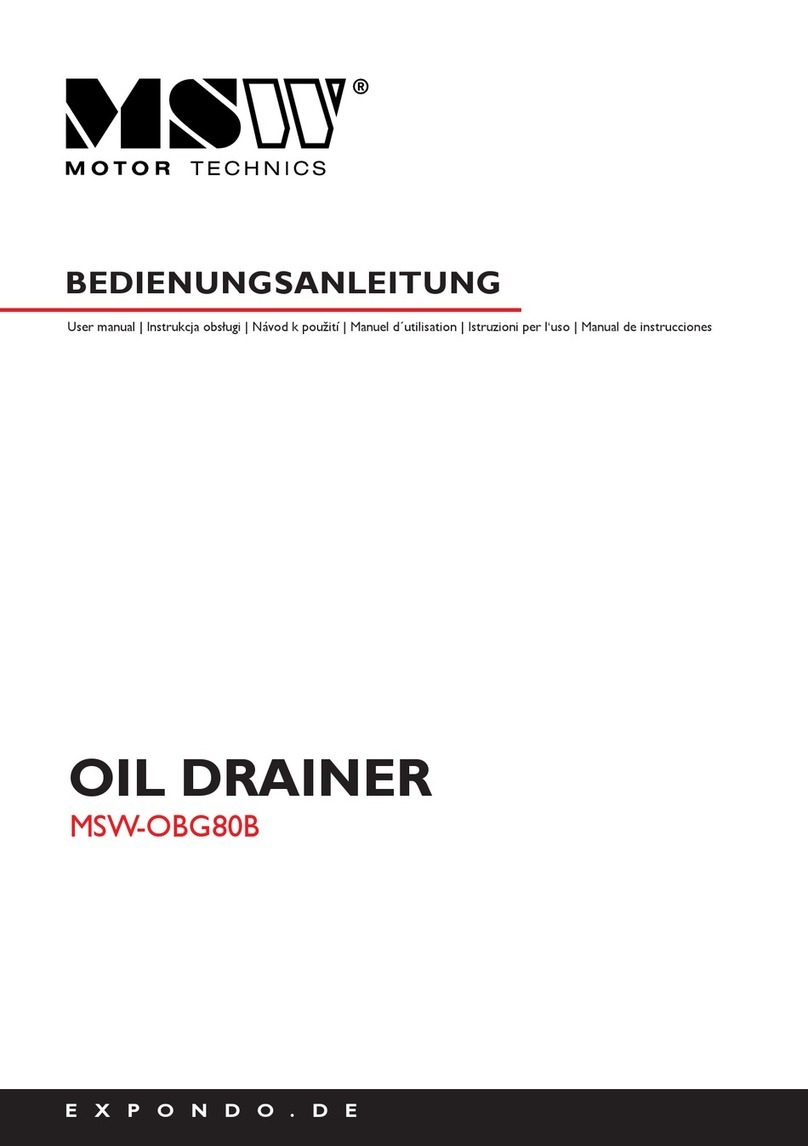 MSW MSW-OBG80B User manual