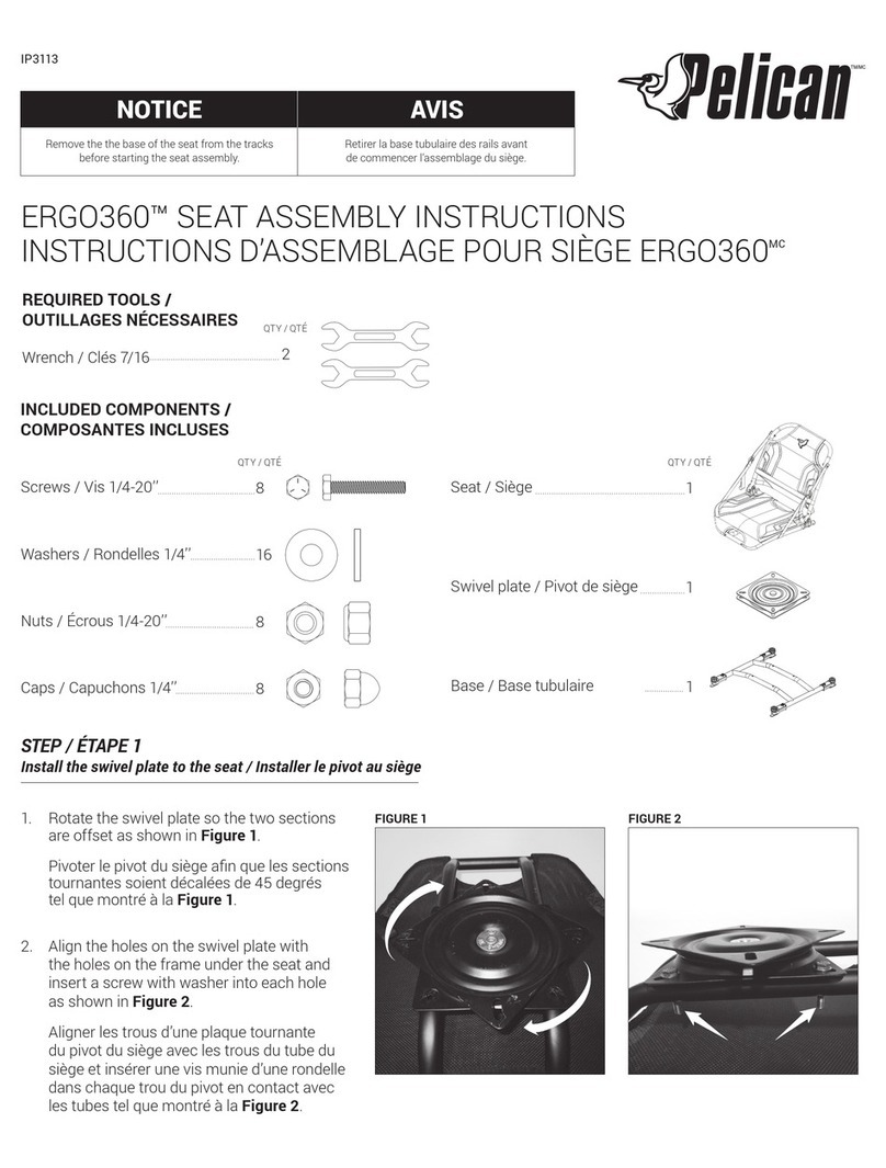 Pelican ERGO360 Assembly instructions