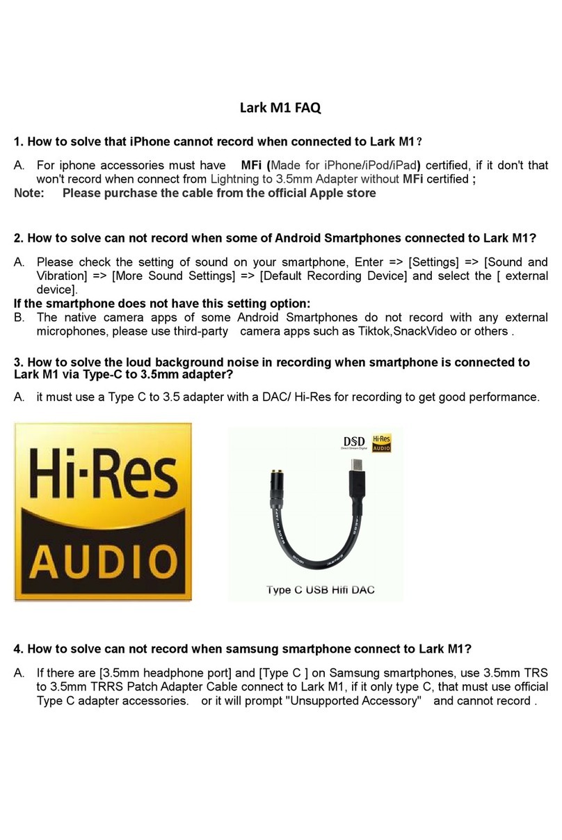 Lark M1 Faq