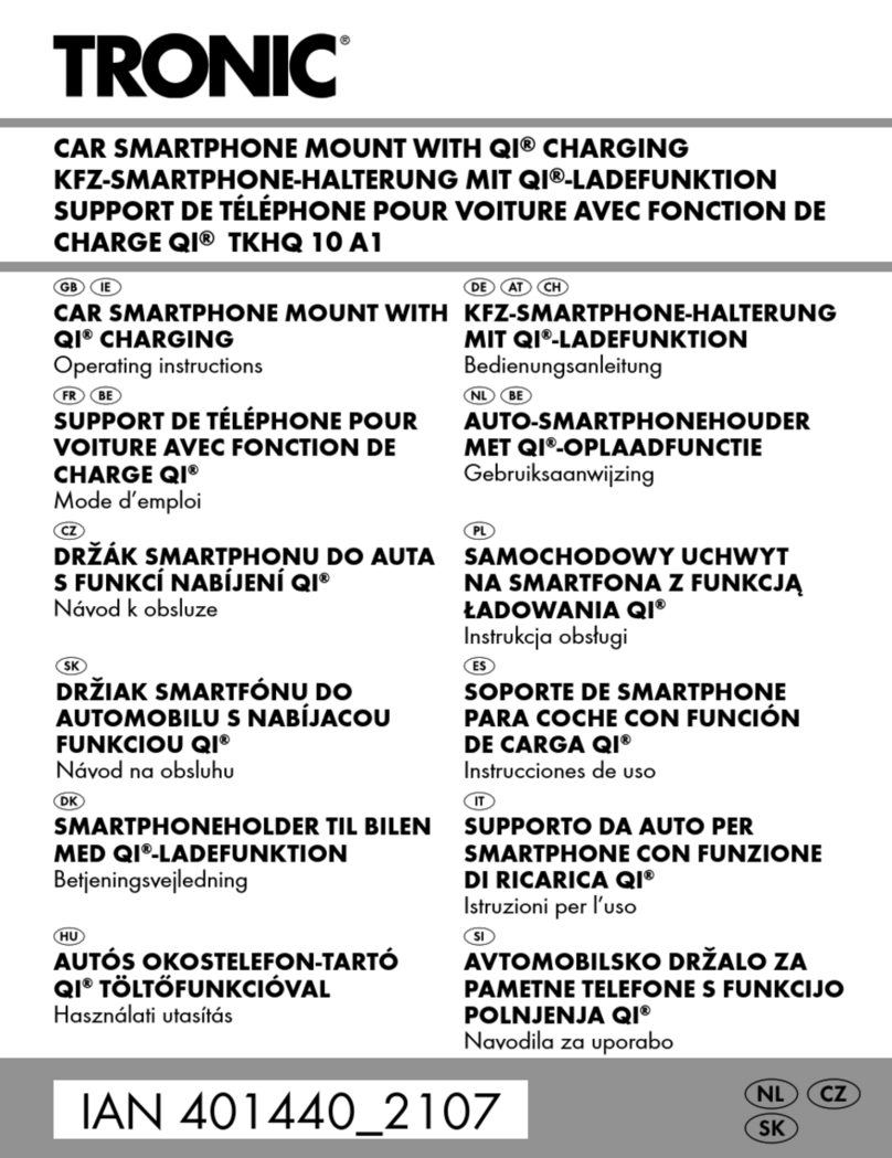 Tronic TKHQ 10 A1 operating instructions