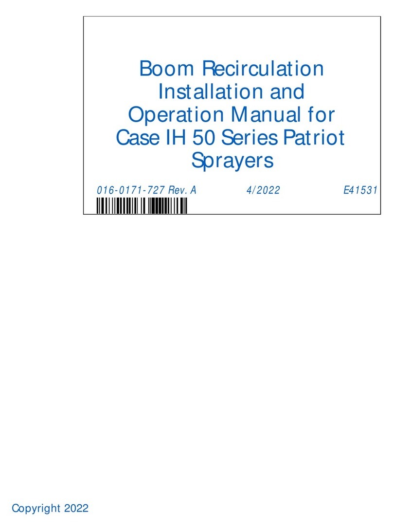 Raven Case IH 50 Series Installation and operation manual