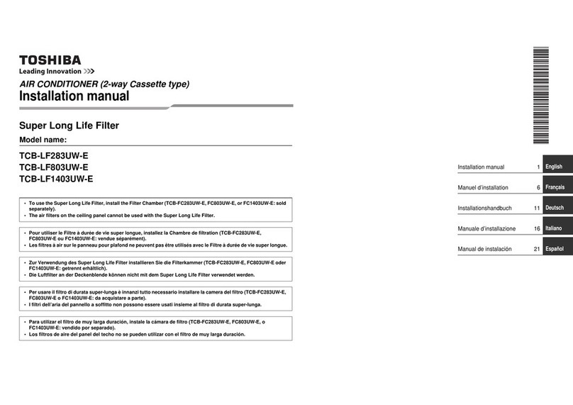 Toshiba TCB-LF283UW-E User manual