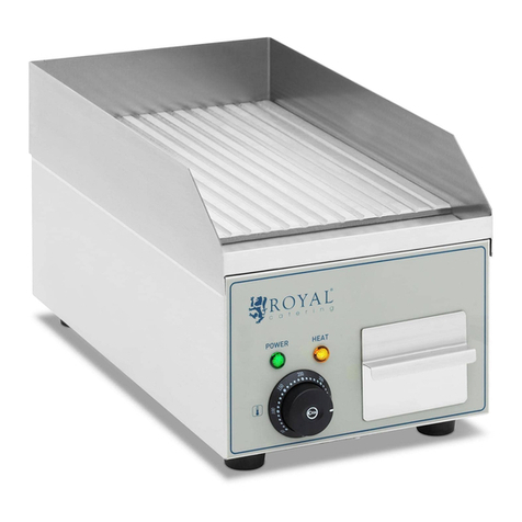 Royal Catering RCEG-51R user manual