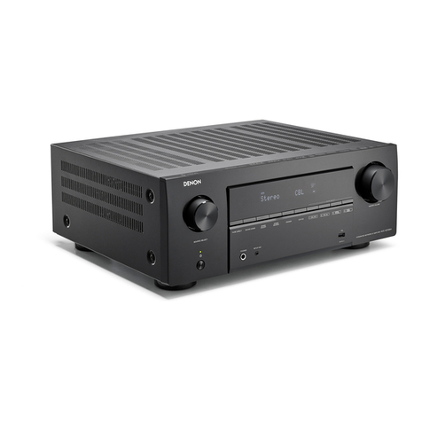 Denon AVC-X3700H User manual