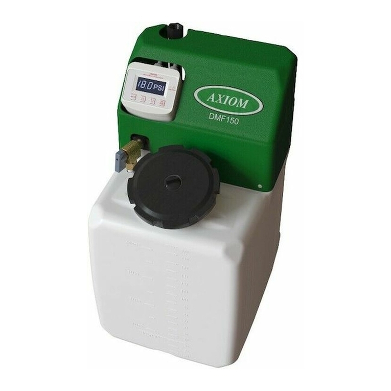 Axiom DMF Series Installation, operation & maintenance instructions