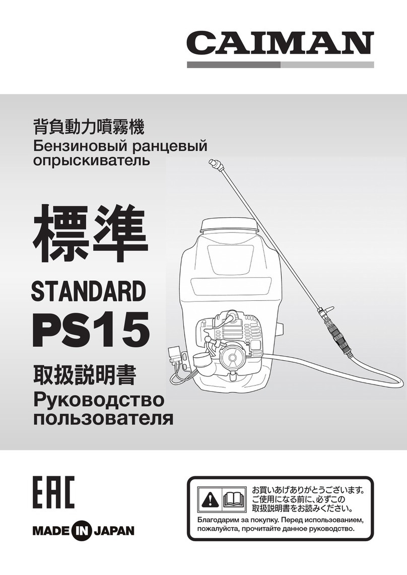 Caiman STANDARD PS15 Owner's/operator's manual
