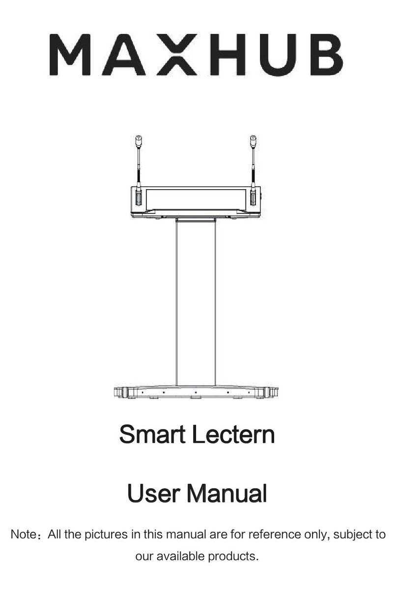 MAXHUB Smart Lectern User manual