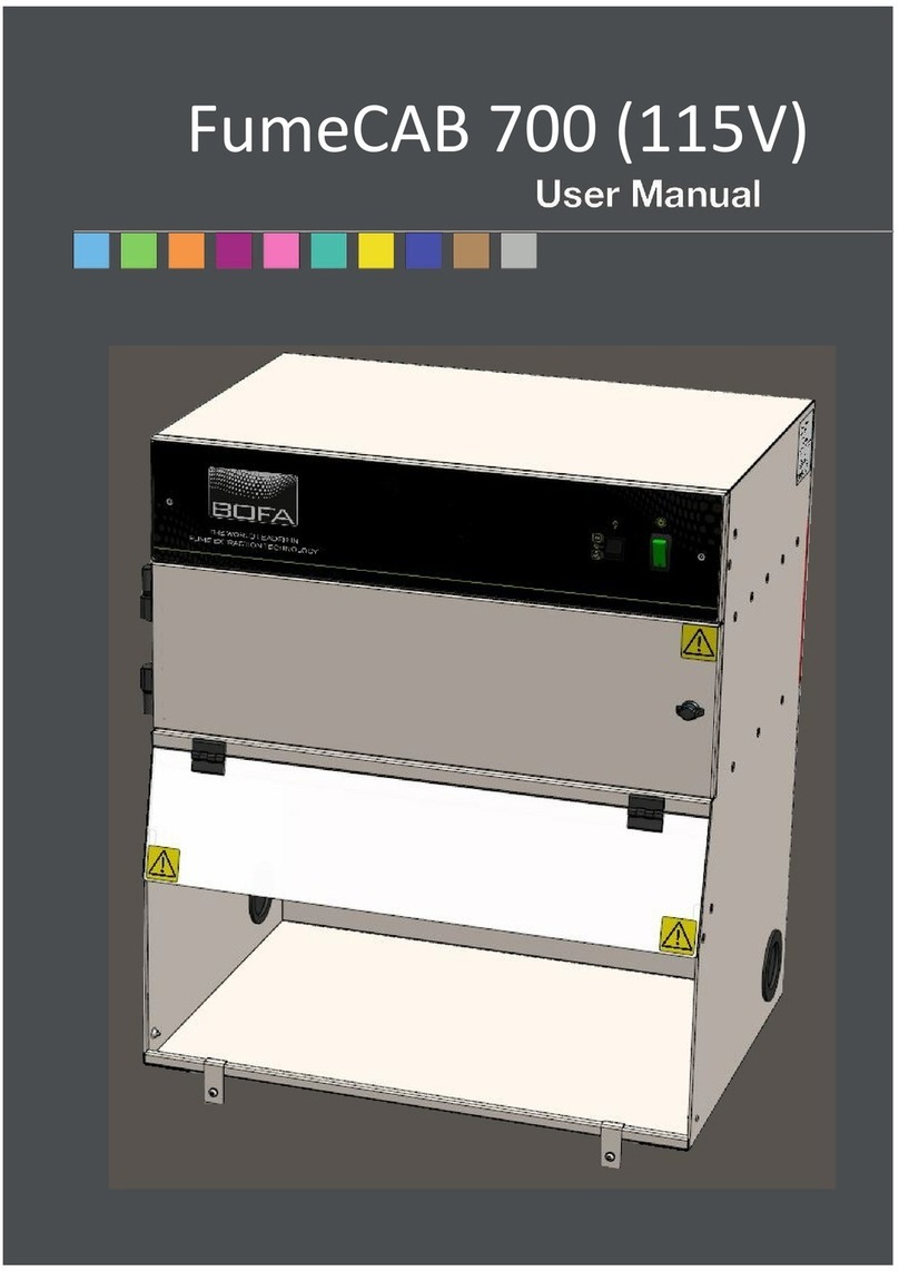 Bofa FumeCAB 700 user manual