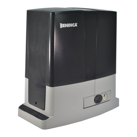 Beninca BULL 424 ESA quick start guide