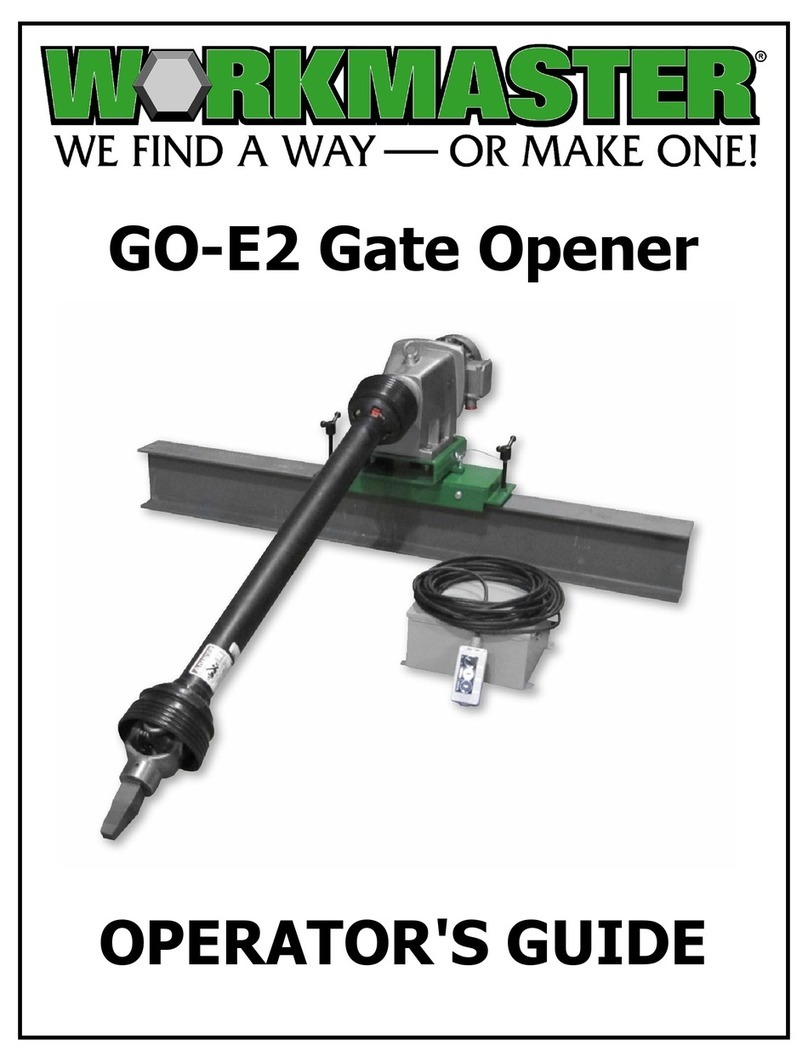 WORKMASTER GO-E2 Manual WORKMASTER GO-E2 Manual