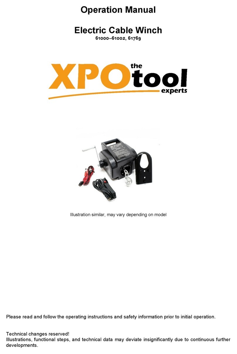 XPOtool 61000 User manual