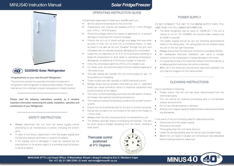 minus40 S225SHD instruction manual